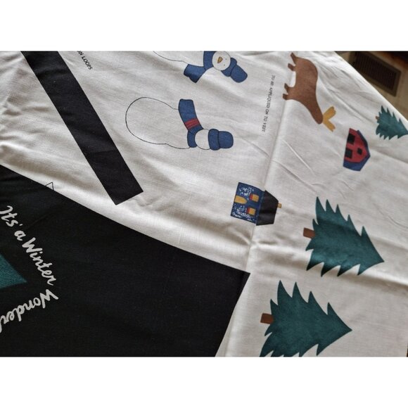 Springs Industries PEACE IN THE COUNTRY Christmas Vest Fabric Panel Cut & Sew - Picture 4 of 9